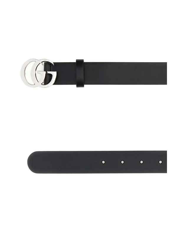 Gucci Black Leather Belts - Image 2