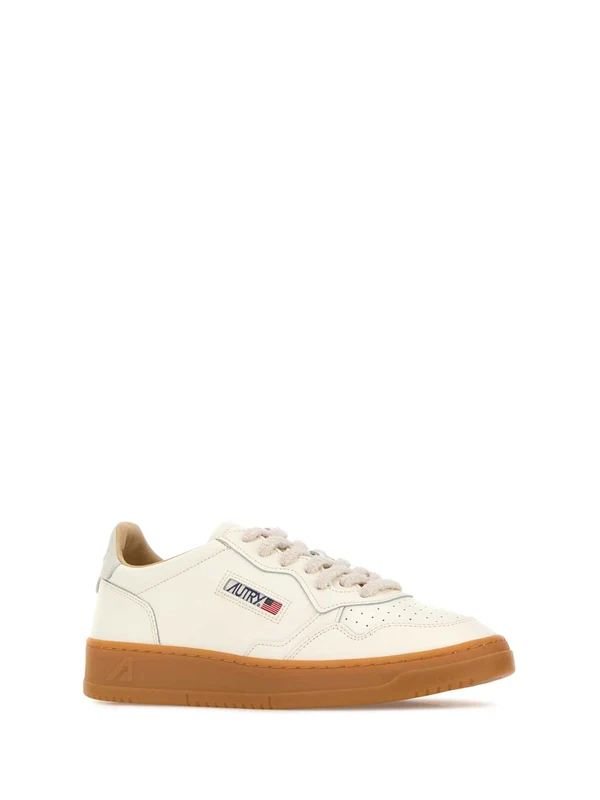 Autry Ivory Low Top Sneakers - Image 2