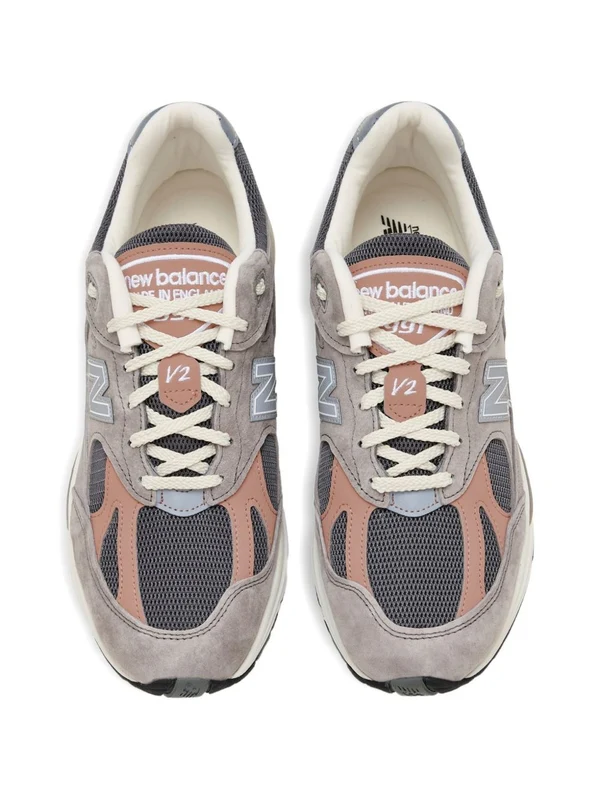 New Balance Grey Low Top Sneakers - Image 2