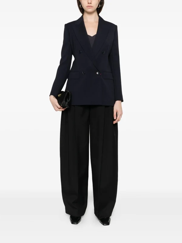 Max Mara Studio Navy Tailored Jackets - Image 2