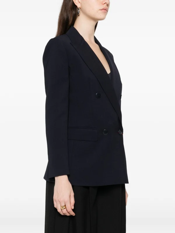Max Mara Studio Navy Tailored Jackets - Image 3