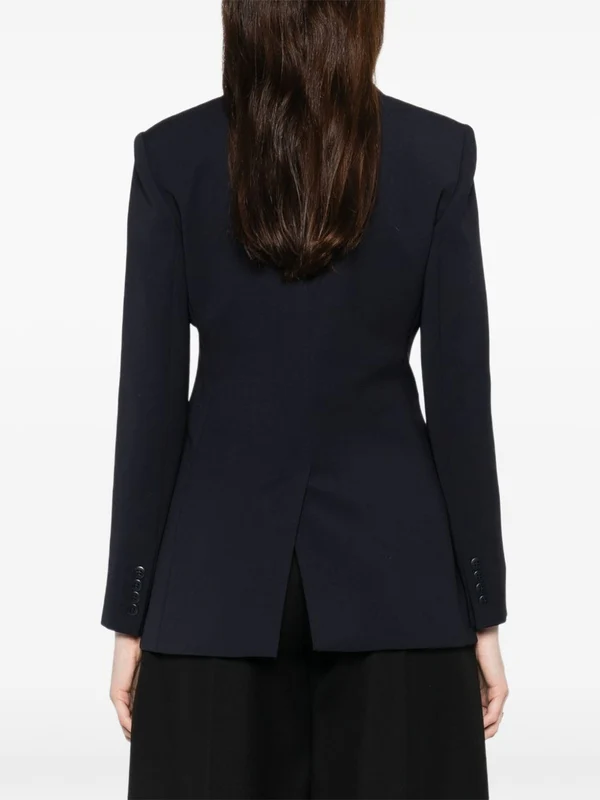 Max Mara Studio Navy Tailored Jackets - Image 5