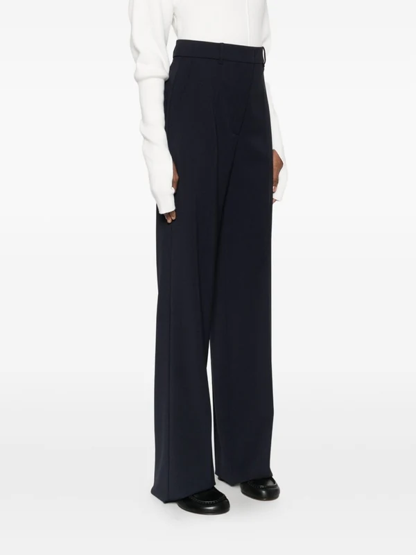 Max Mara Studio Navy Trousers - Image 3