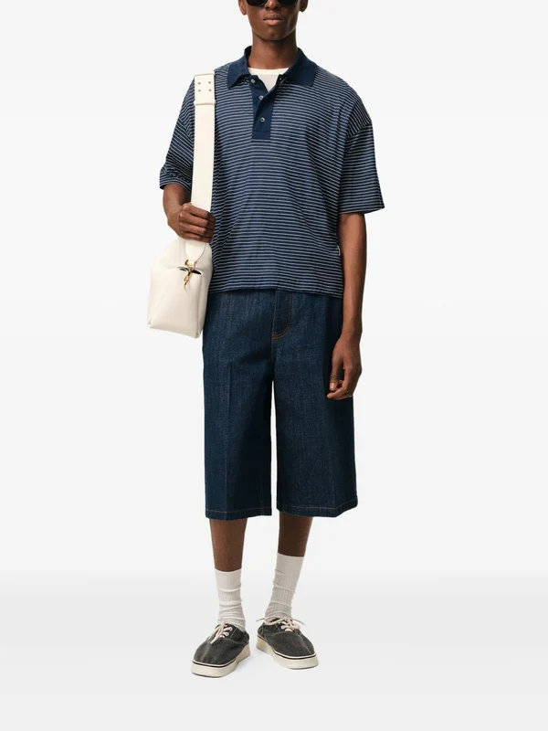 Ami Striped Polo Shirts - Image 4
