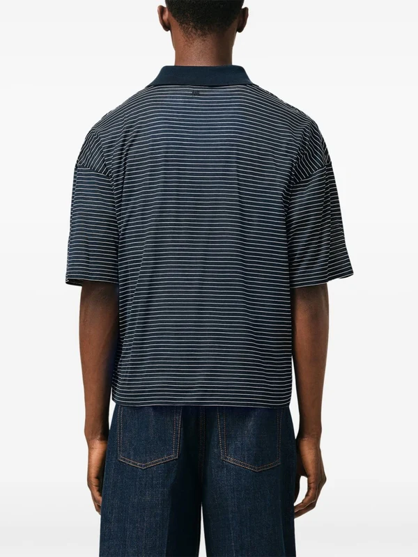 Ami Striped Polo Shirts - Image 5
