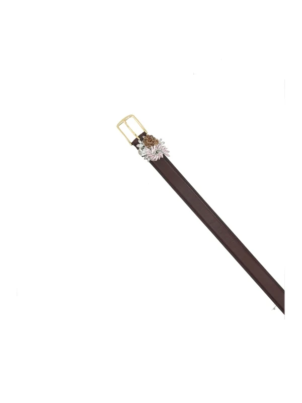 August Barron Brown Leather Belts - Image 4