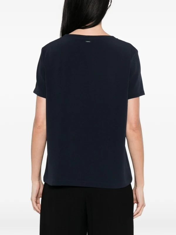 S Max Mara Blue Half Sleeve - Image 4