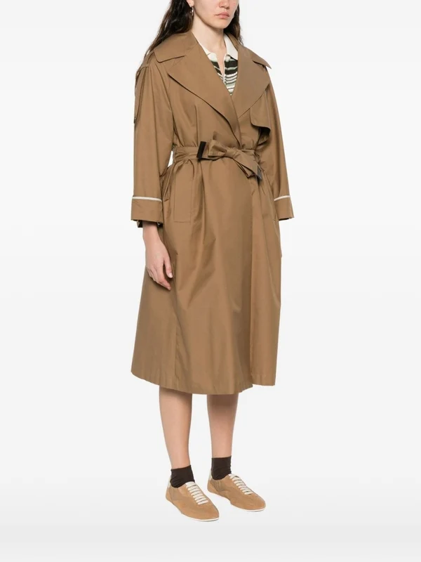 Max Mara The Cube Brown Trench - Image 3