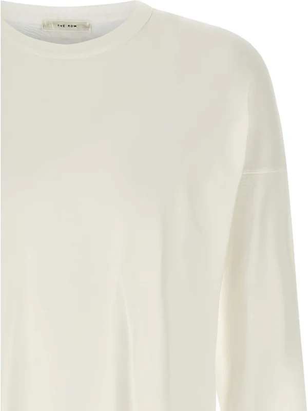 The Row White Long Sleeve - Image 3