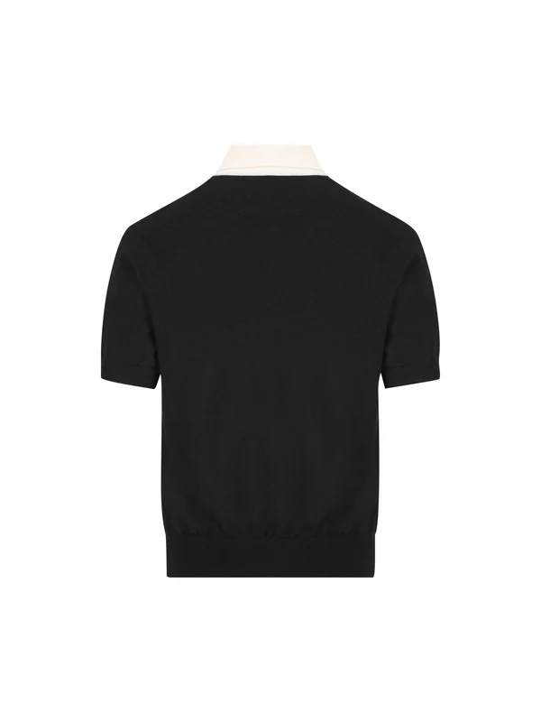 Celine Black Polo Shirts - Image 2