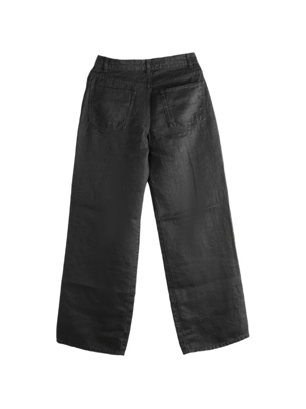 The Row Black Denim Pants - Image 2