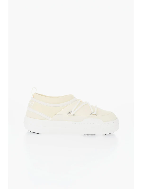 Moon Boot Ivory Ankle Boots - Image 4