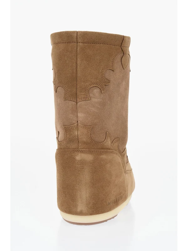 Moon Boot Brown Ankle Boots - Image 3