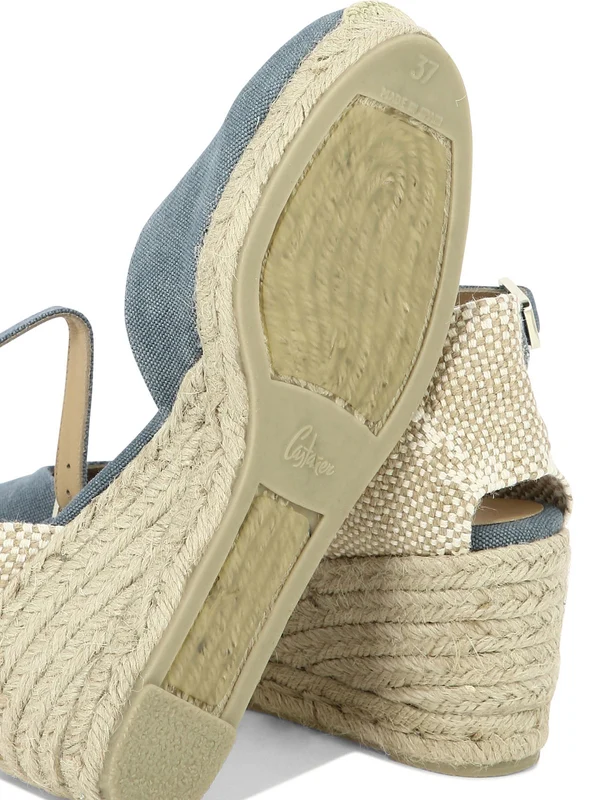 Castañer Blue Sandal Heels - Image 5