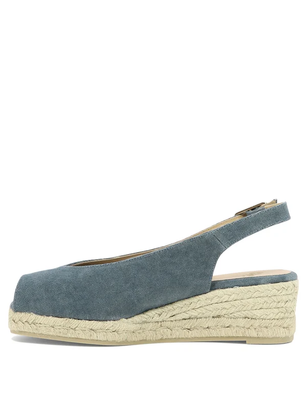 Castañer Blue Slingback Heels - Image 3