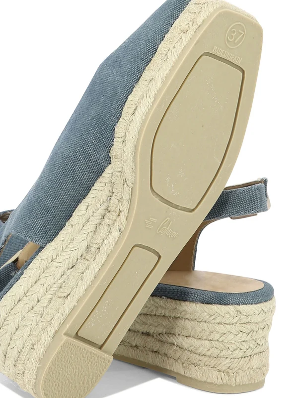 Castañer Blue Slingback Heels - Image 5