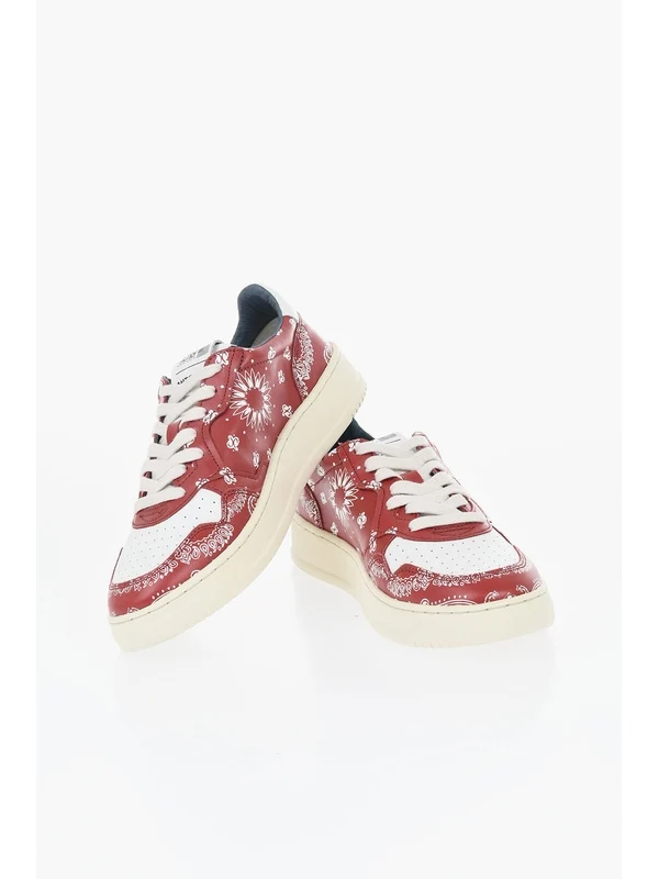 Autry Red Low Top Sneakers - Image 2