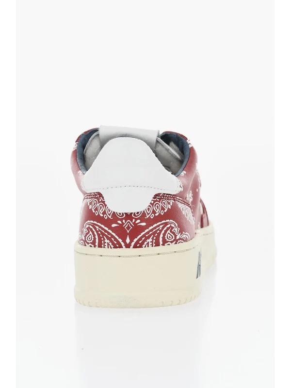 Autry Red Low Top Sneakers - Image 3