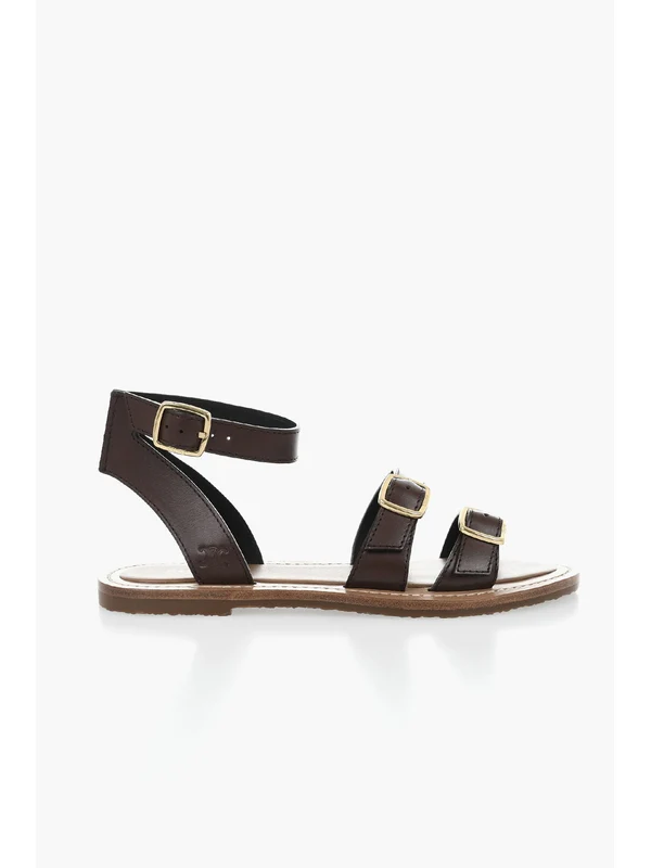 Celine Brown Sandals - Image 4