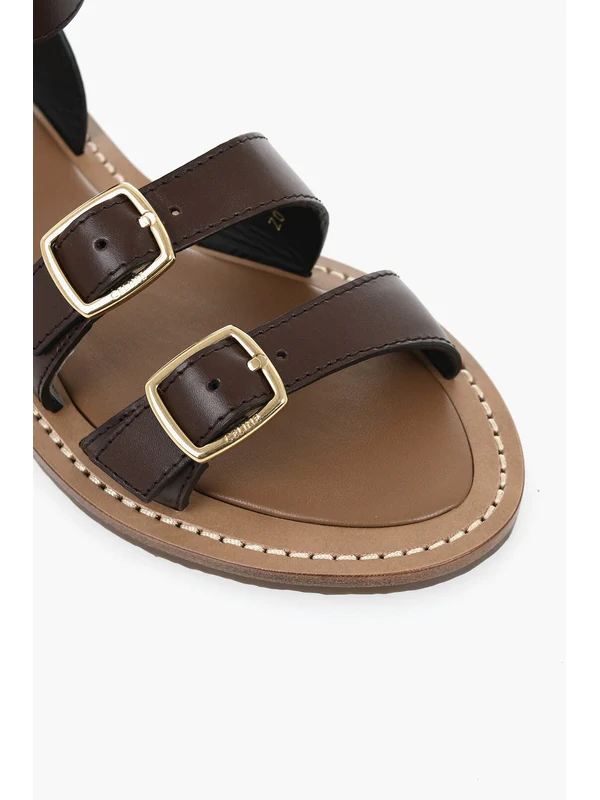 Celine Brown Sandals - Image 5