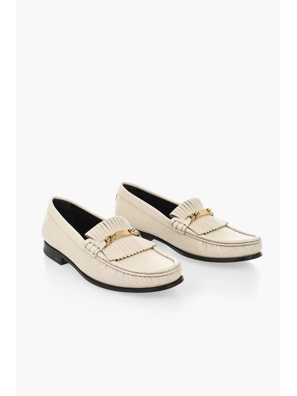 Celine Beige Loafers - Image 2