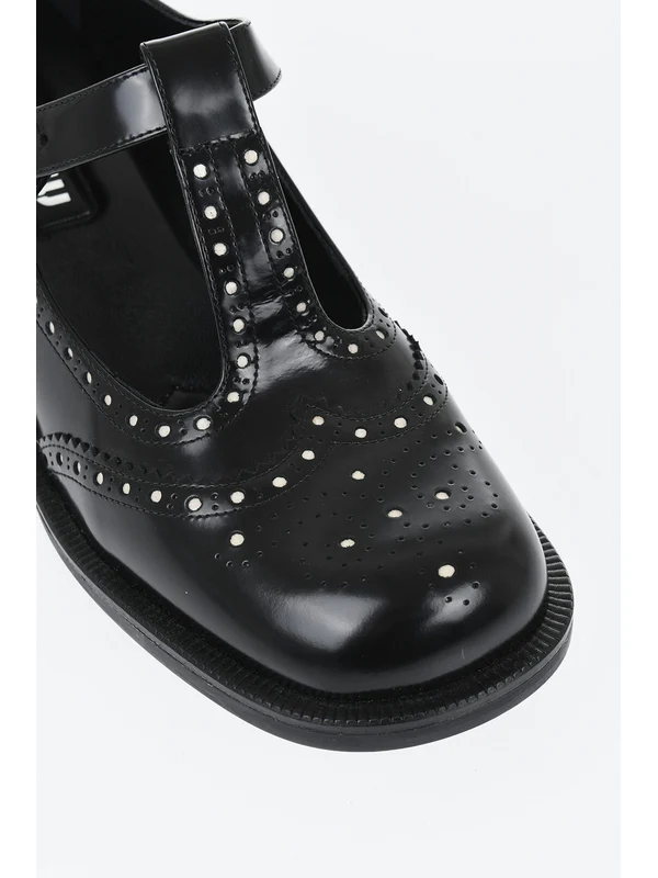 Miu Miu Black Loafers - Image 5