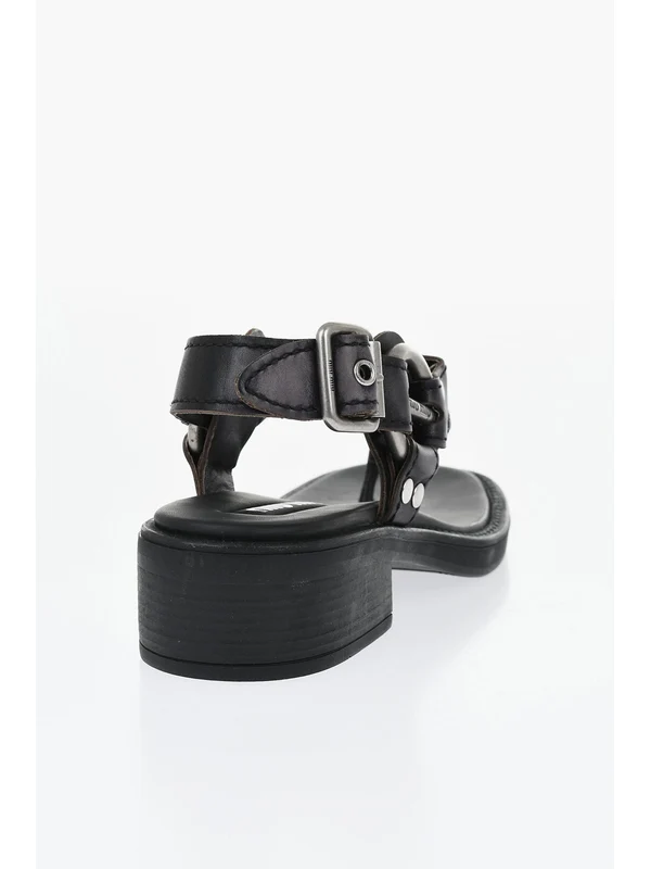 Miu Miu Black Sandal Heels - Image 3