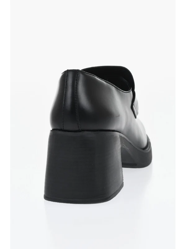 Miu Miu Black Loafers - Image 3
