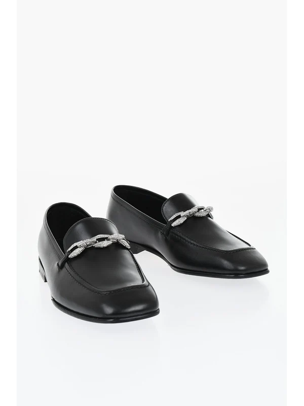 Jimmy Choo Black Loafers - Image 2