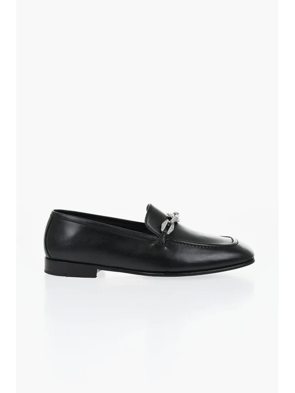 Jimmy Choo Black Loafers - Image 4
