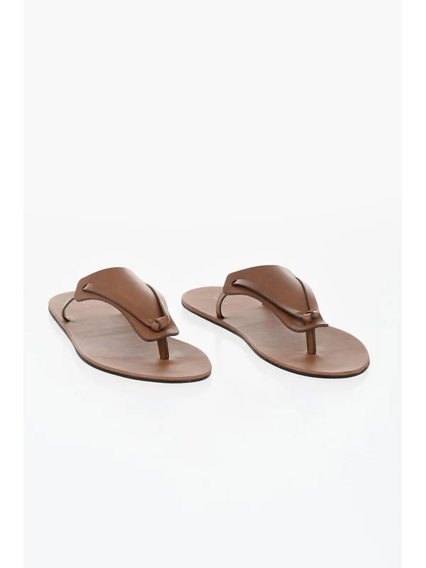 The Row Brown Flip Flops - Image 2