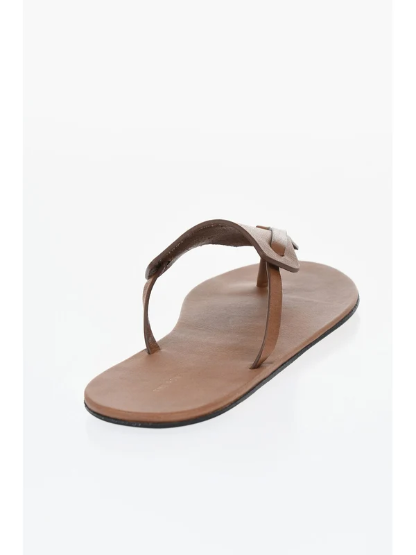 The Row Brown Flip Flops - Image 3