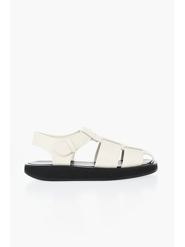 The Row Ivory Sandals - Image 4