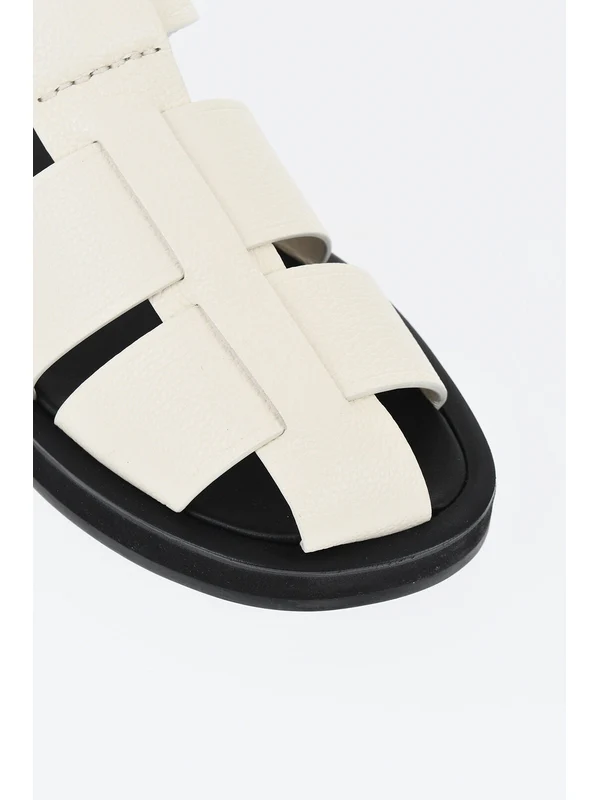 The Row Ivory Sandals - Image 5