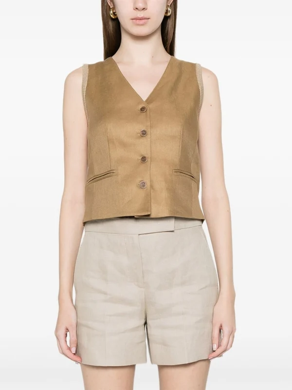 Max Mara Beige Vests - Image 2