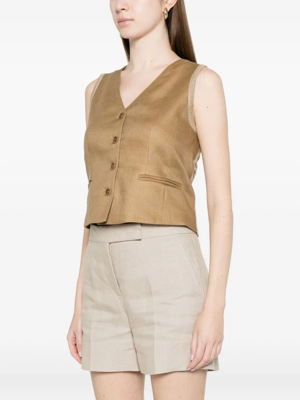 Max Mara Beige Vests - Image 3