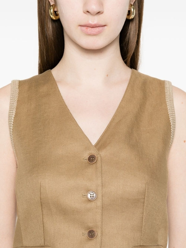 Max Mara Beige Vests - Image 5