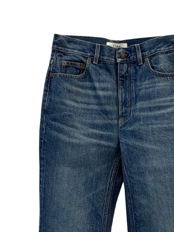 Chloe Blue Denim Pants - Image 2