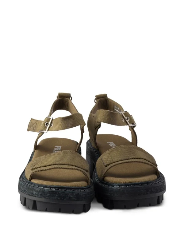 Prada Green Sandals - Image 3