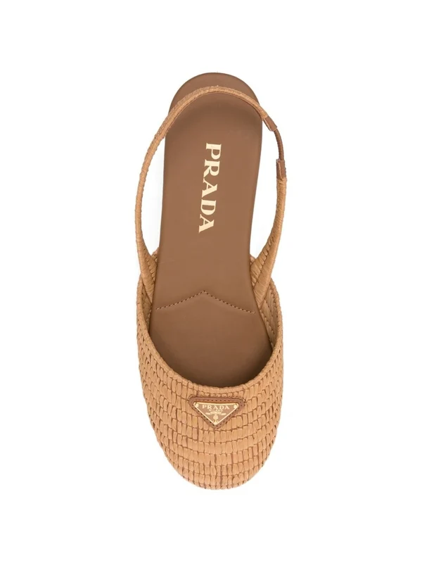 Prada Beige Slides - Image 4