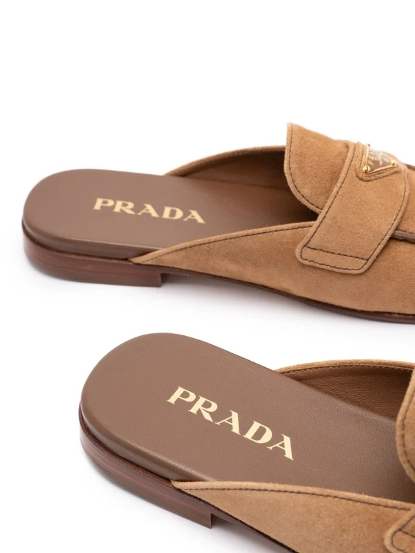 Prada Beige Bloafer - Image 4