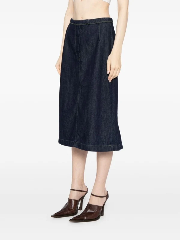 Dries Van Noten Navy Skirts - Image 5