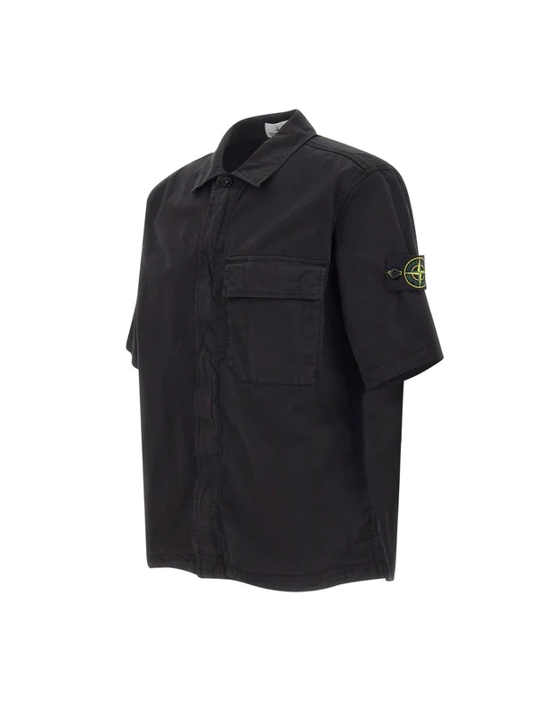 Stone Island Black Shirts - Image 2
