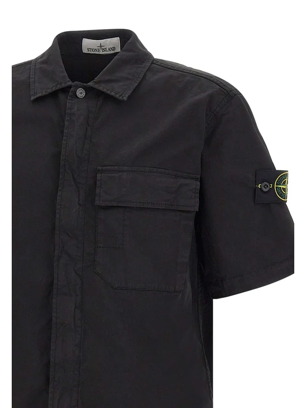 Stone Island Black Shirts - Image 4