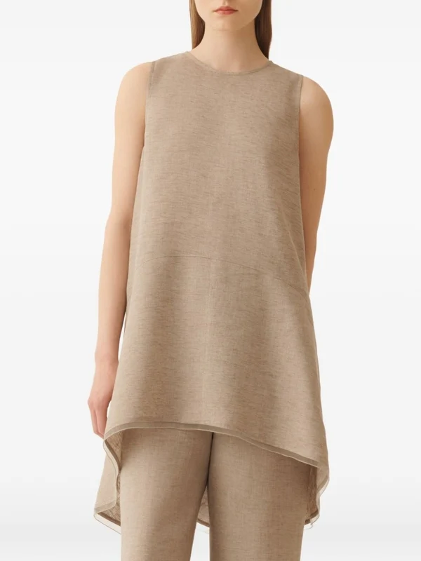 Fabiana Filippi Beige Sleeveless - Image 2