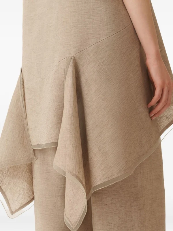 Fabiana Filippi Beige Sleeveless - Image 5