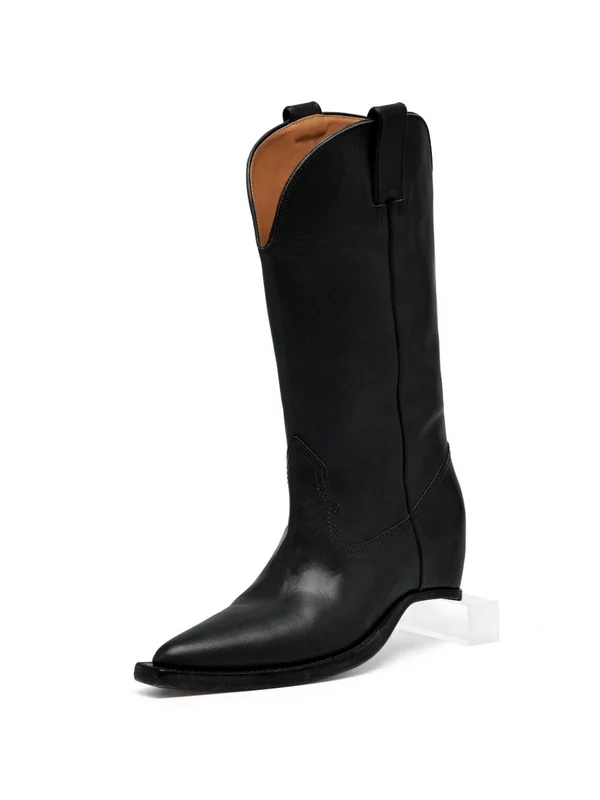 Maison Margiela Black Middle Boots - Image 2
