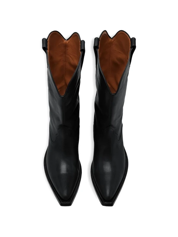 Maison Margiela Black Middle Boots - Image 3