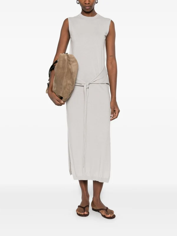 Lemaire Grey Long Dress - Image 5
