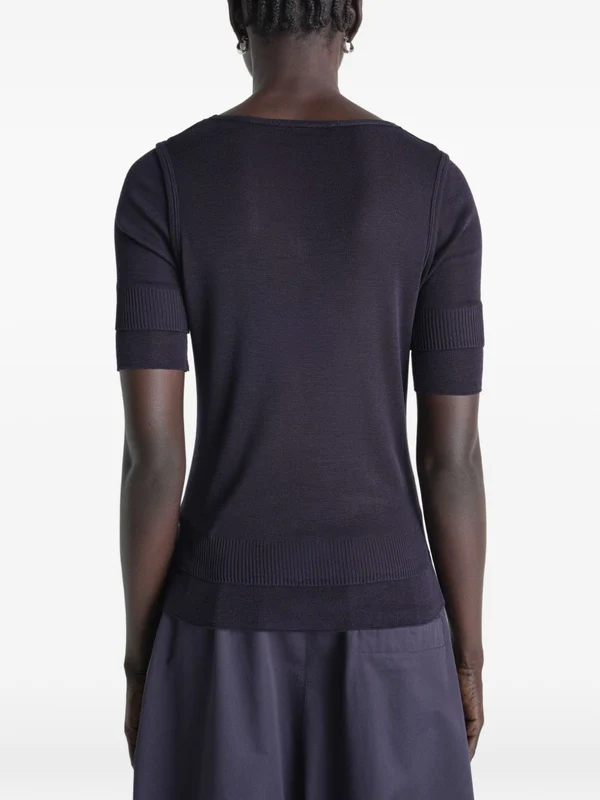 Lemaire Navy Half Sleeve - Image 2